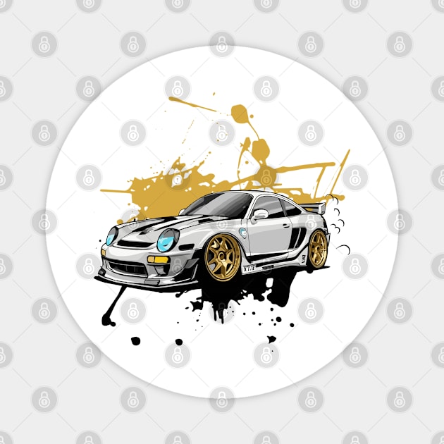 Customized Wheel and Tire Day – February Magnet by irfankokabi